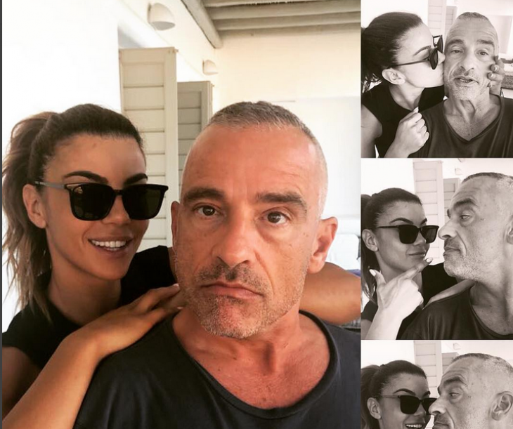 Το φιλί της Ειρήνης Παπαδοπούλου στον Eros Ramazzoti papadopoulou-ramazzoti