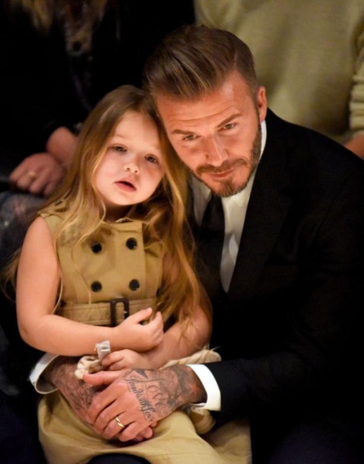 David Beckham: Μαθήματα ποδοσφάιρου με την κορούλα του