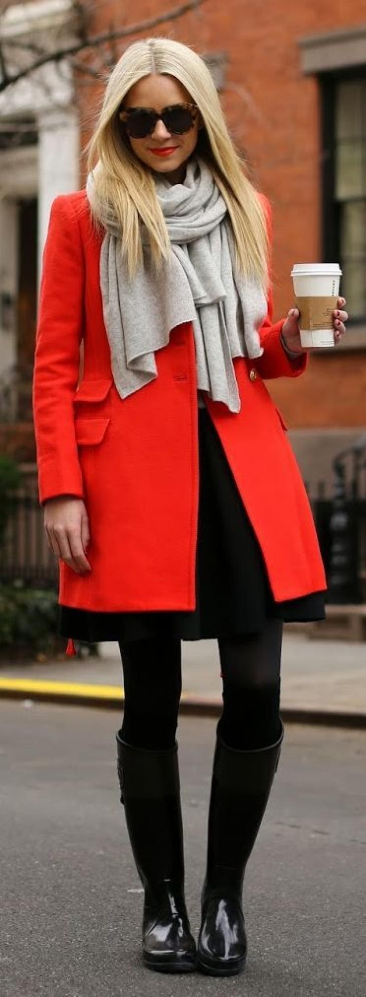 Κόκκινο παλτό: Πως να το συνδυάσεις;