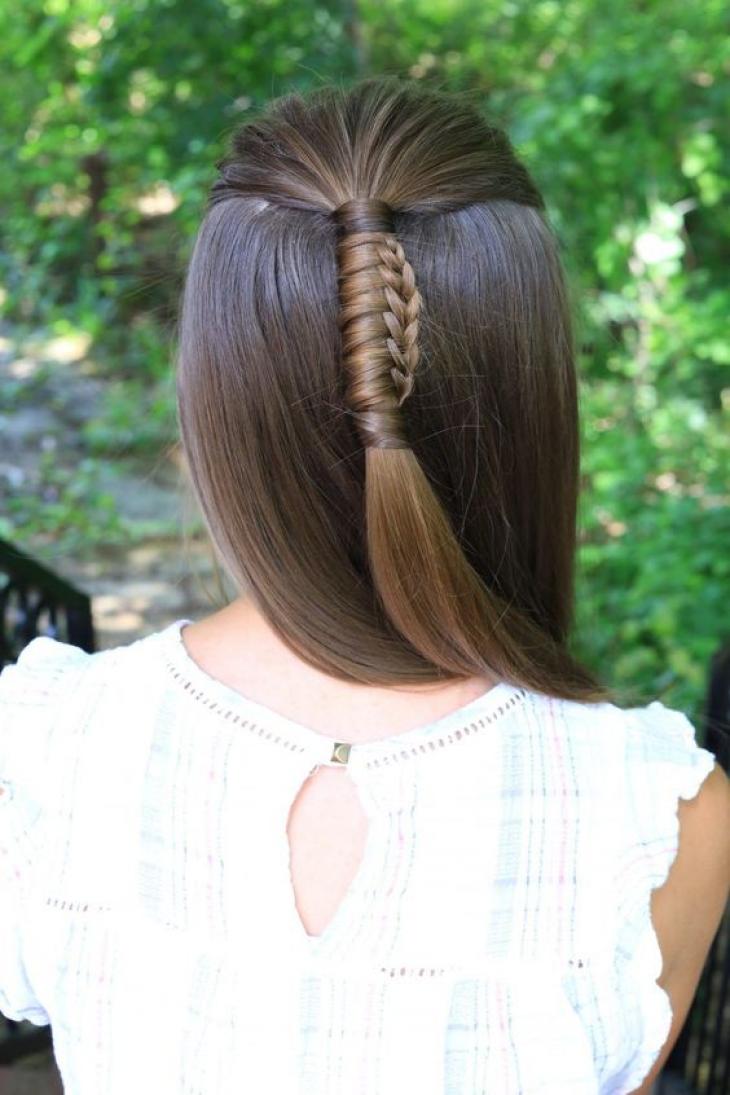 Κοτσίδα Chinese Staircase Braid 