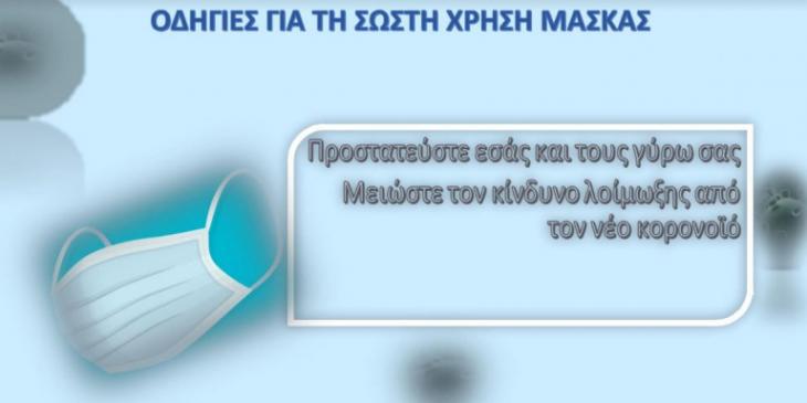 Υγιεινή χεριών, αποστάσεις και χρήση μάσκας