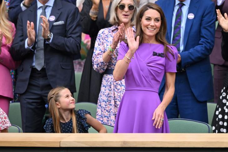 Η Κέιτ Μίντλετον στο Wimbledon