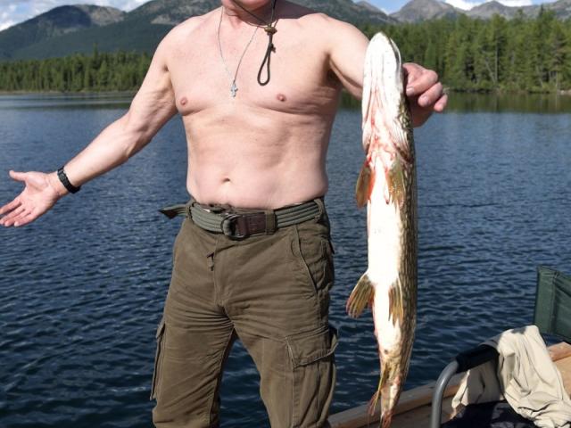 Πούτιν ψάρεμα