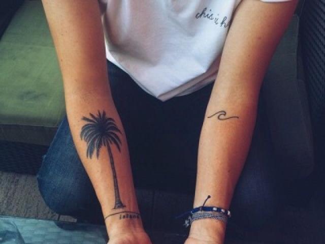 Palm tree: Η νέα τάση στα τατουάζ