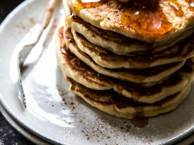 Νηστίσιμα pancakes με ταχίνι